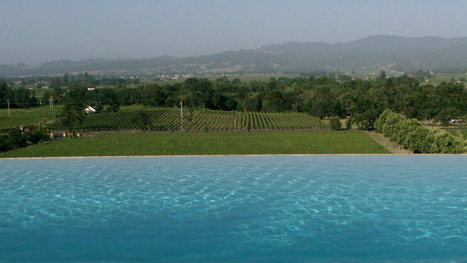 View from the patio